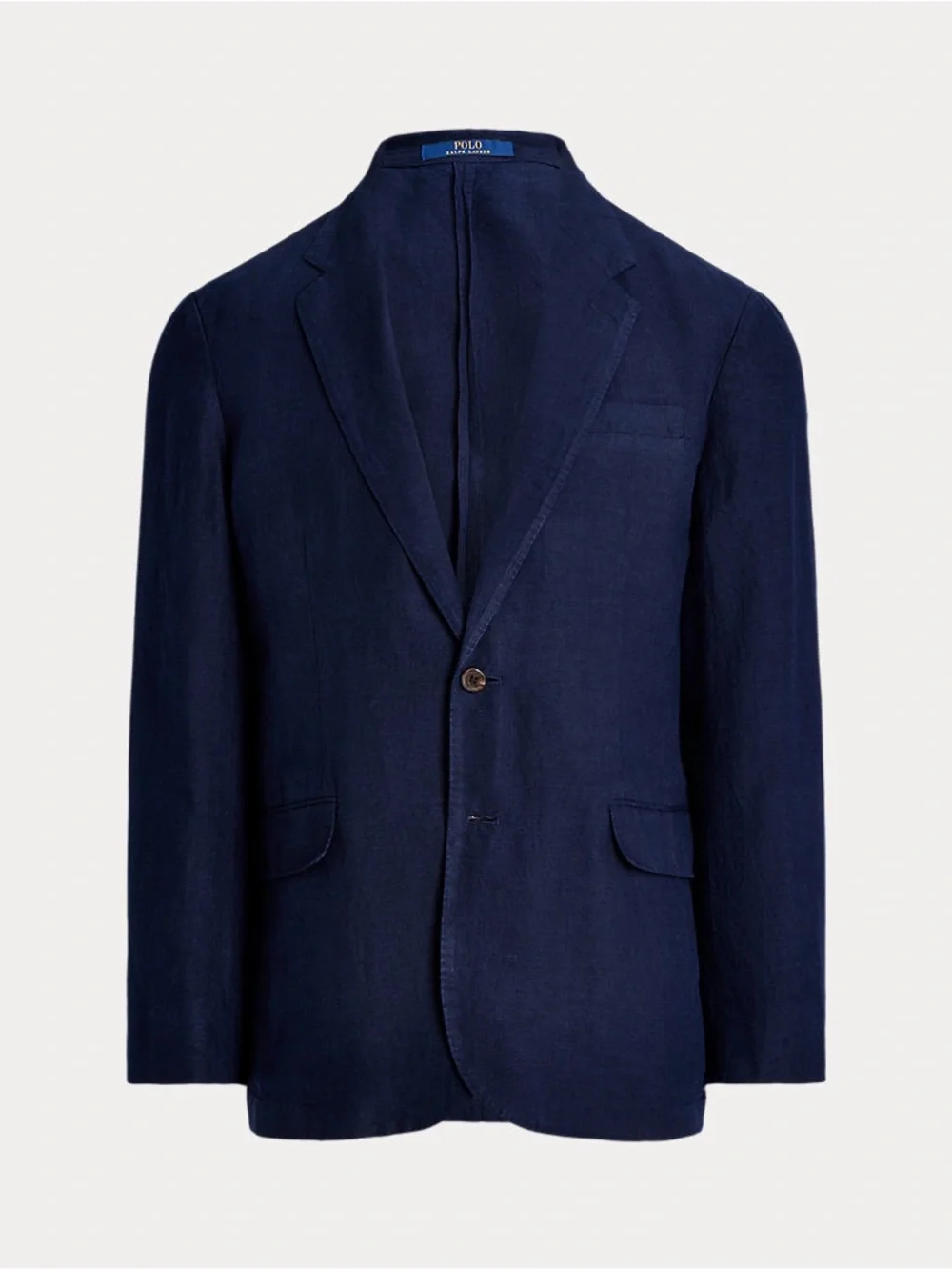 NEW Polo by Ralph Lauren 100% Linen Navy Blue Two-Button Men's Blazer